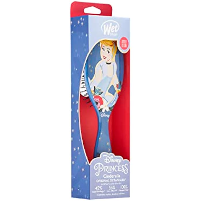 Wet Brush Original Detangler Brush - Cinderella, Ultimate Princess Celebration - All Hair Types - Ultra-Soft Bristles Glide Through Tangles with Ease - Pain-Free Comb for Men, Women, Boys & Girls - Image 5